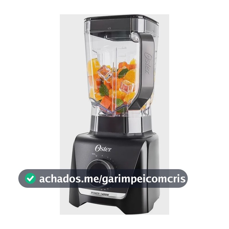 Liquidificador Oster Full 3,2L 220V 1400W Preto OLIQ610