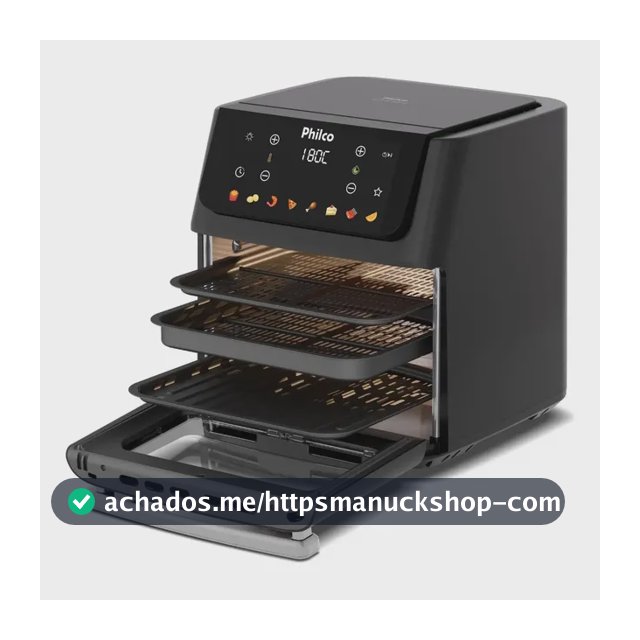 Fritadeira Air Fryer Philco 16 Litros Paf16c Preto