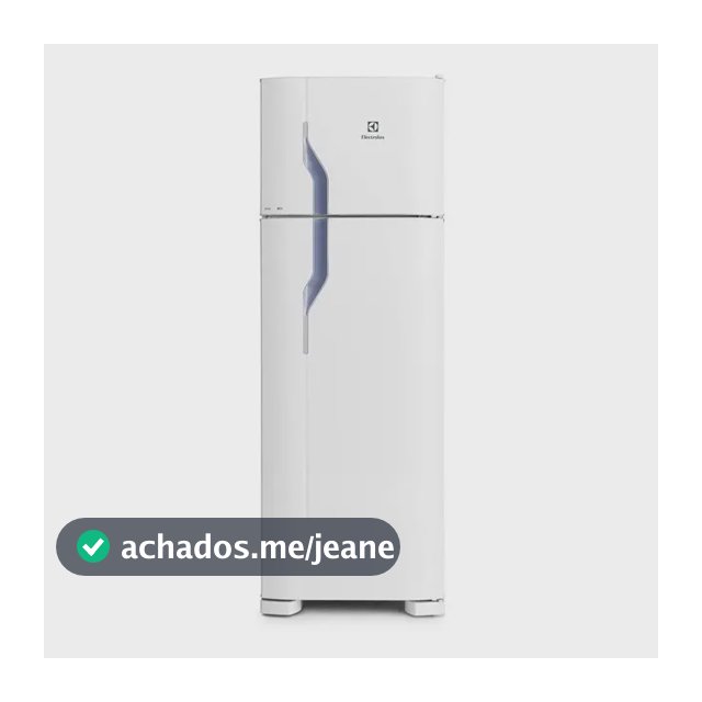 Geladeira Electrolux Cycle Defrost 260L Super Freezer Duplex Branca DC35A