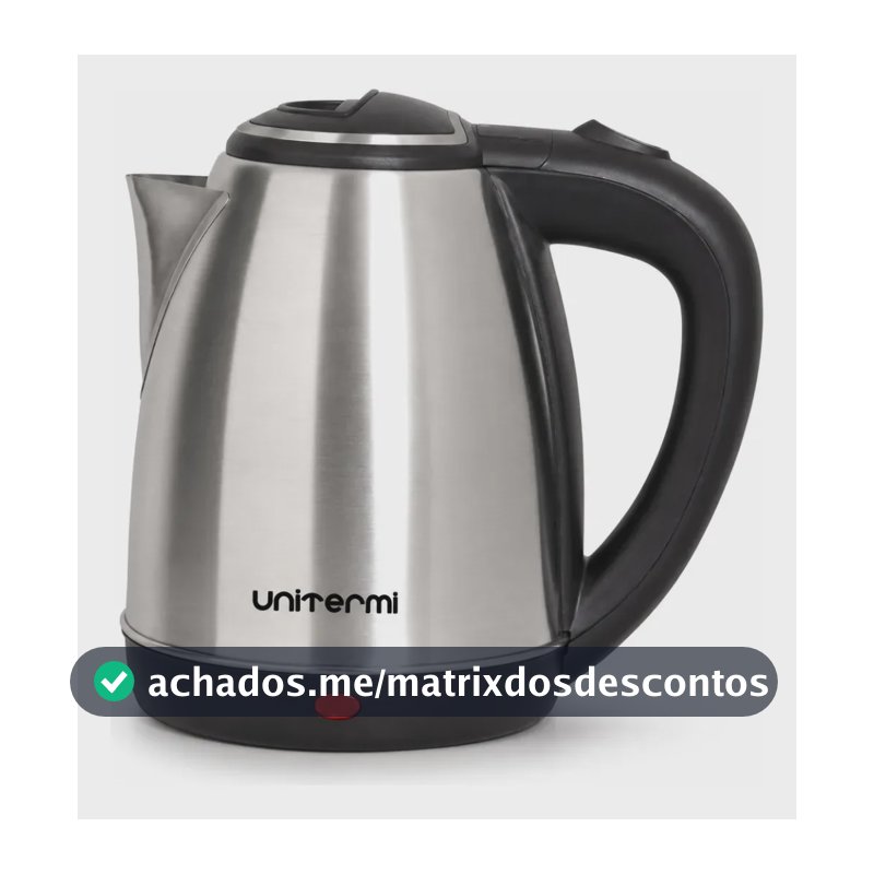Chaleira Elétrica 1,8L 1200W Unitermi