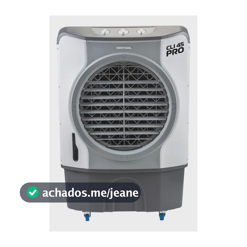 Climatizador Evaporativo Cli45 Pro 45l 210w - Ventisol