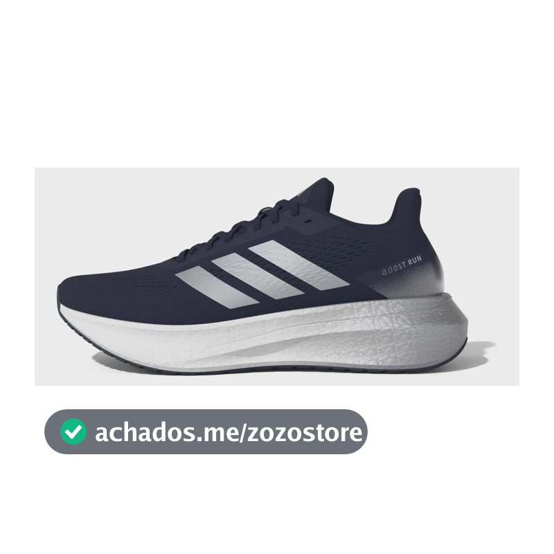 Tênis Masculino Boost Run adidas Azul Liso 41 Br