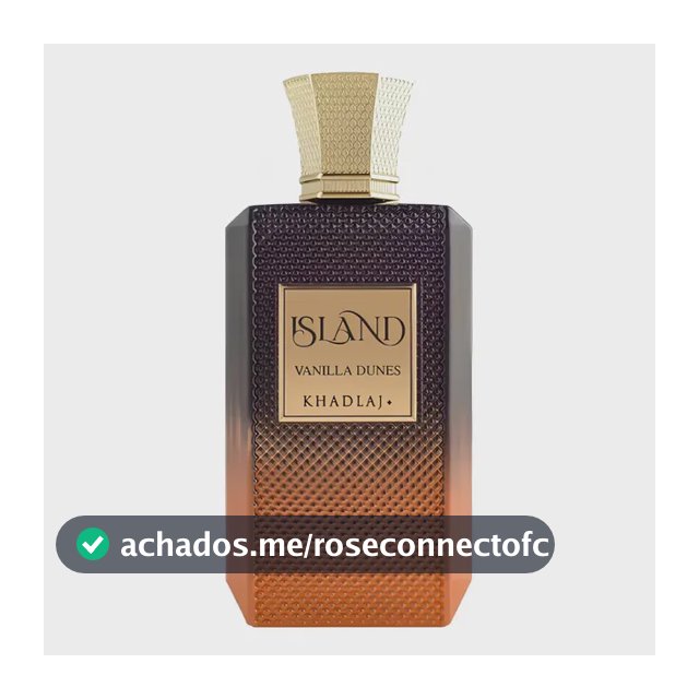 Perfume Árabe Khadlaj Island Vanilla Dunes 100ml Edp