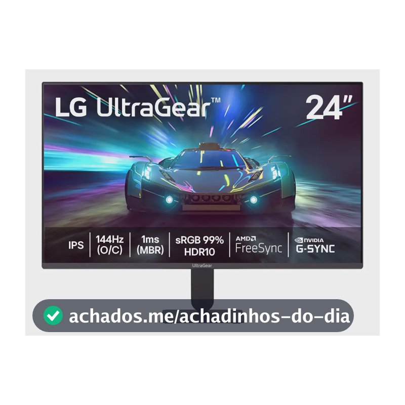 Monitor LG UltraGear™ 24G411A-B 24",FHD, 144Hz, 1ms (MBR), NVIDIA G-SYNC, AMD FreeSync, HDR10
