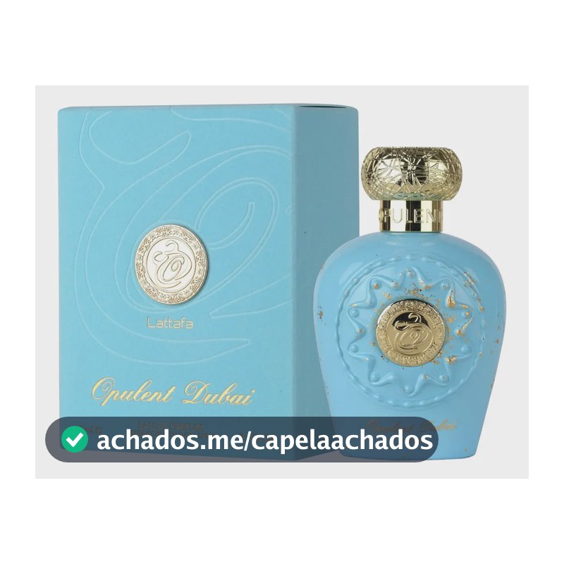 Perfume Árabe Lattafa Opulent Dubai Eau De Parfum 100 ML