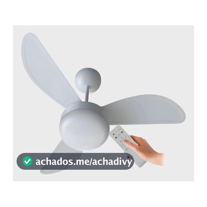 Ventilador De Teto C/ Controle 6 Vel. Fenix Ventisol