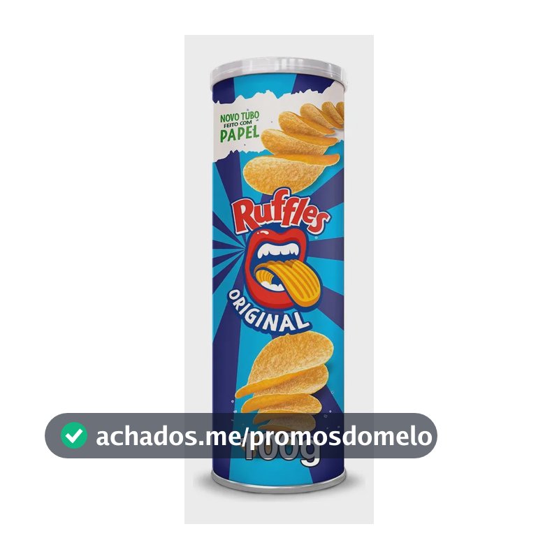 Batata Original Ruffles Elma Chips Tubo 100G