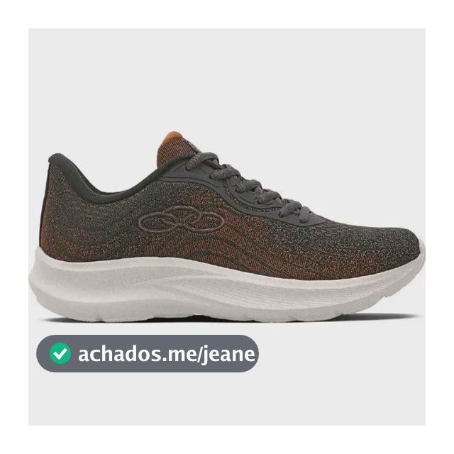 Tênis Olympikus Vênus 3 Feminino Corrida Caminhada Original Cinza E Chumbo Liso 37 Br