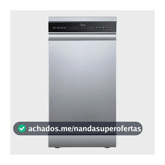 Lava Louças 10 Serviços Inox Smarthome Midea