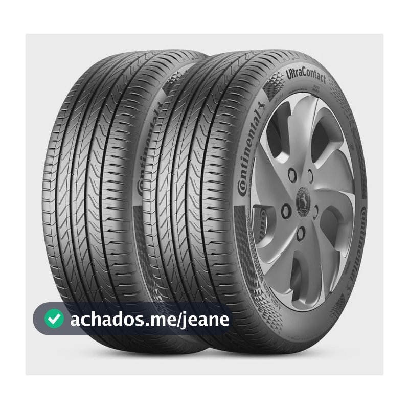 Kit 2 Pneu Aro 15 185/65r15 Continental 88h Tl Ultracontact H