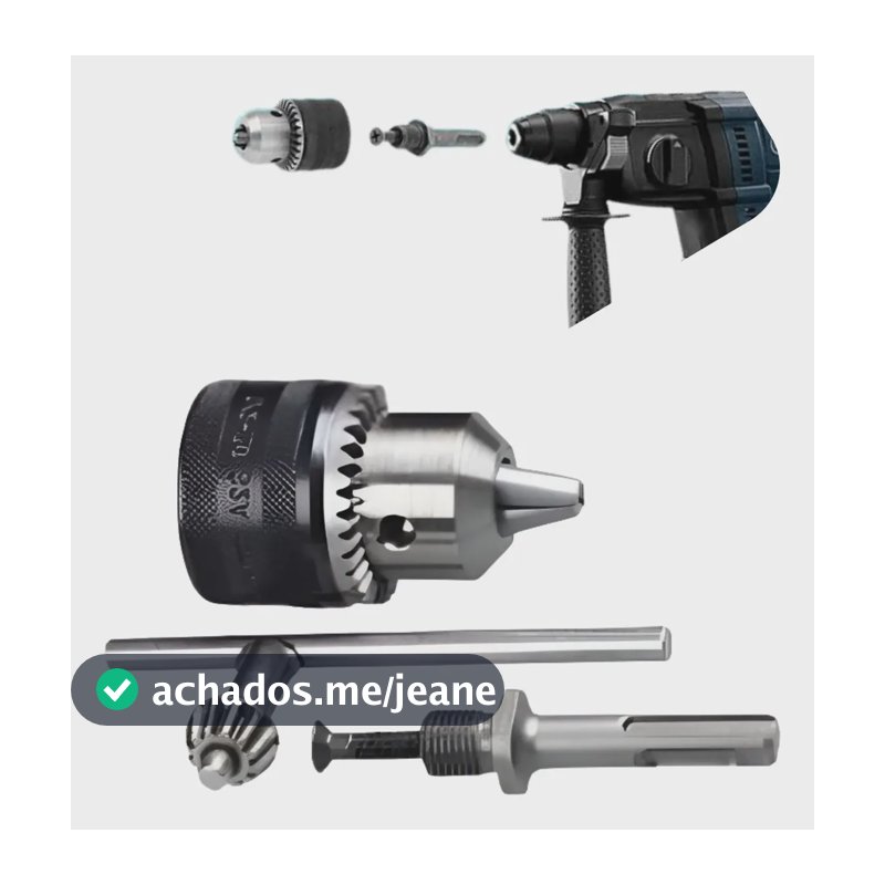 Mandril 1/2  1,5-13mm Com Adaptador Sds Plus