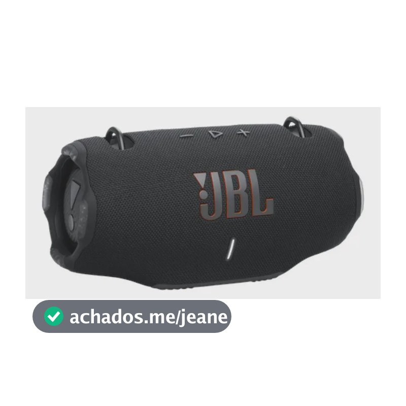 Caixa De Som Portátil Jbl Xtreme 4 Com Bateria