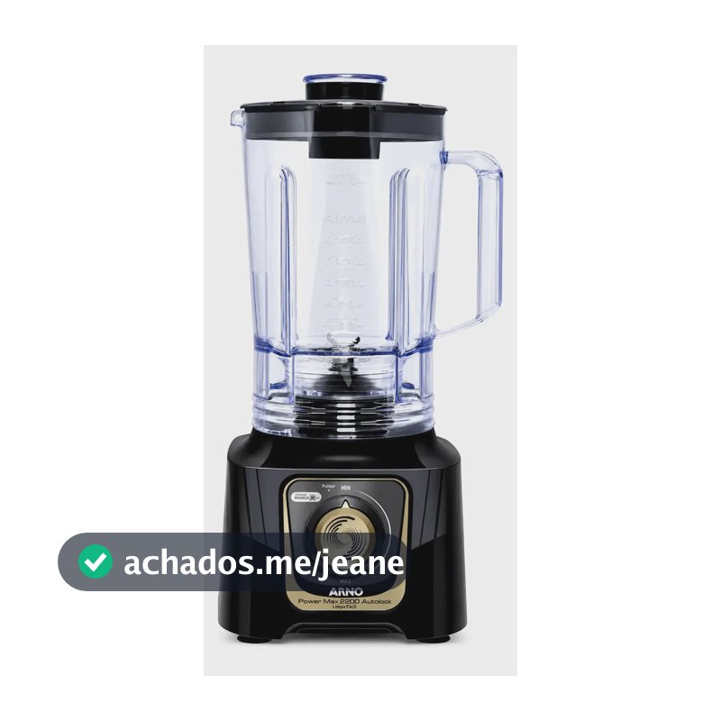 Liquidificador Arno Power Max Autolock 2200w Chumbo Ln82