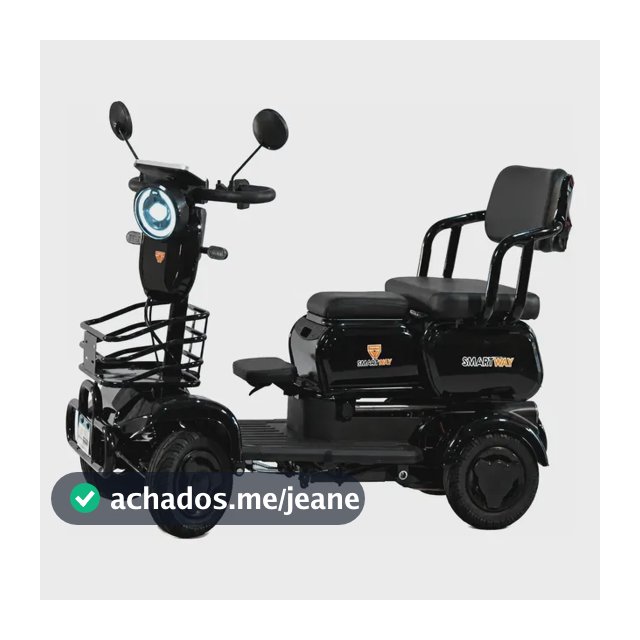 Quadriciclo Elétrico Smartway Tank 500w Adulto Recarregável Preto
