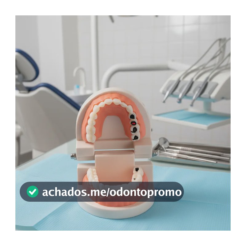 Manequim Macro Modelo Dental C/ Carie Consultórios Dentistas