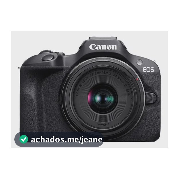 Camera Canon Eos R100 Kit 18-45mm F/4.5-6.3 Is Stm