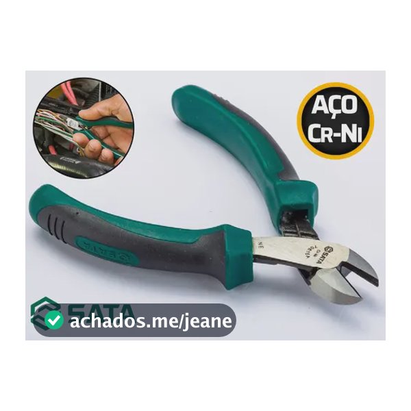 Alicate Corte Diagonal Isolado 4 Pol Sata St70615ast