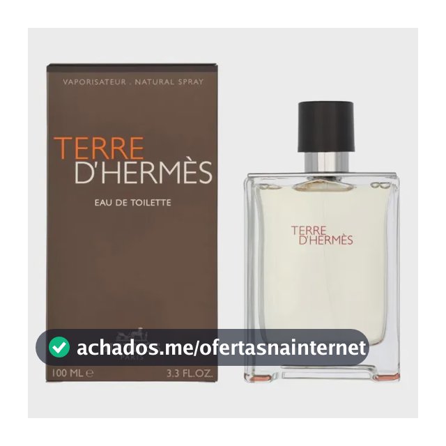 Perfume Masculino Hermès Terre D'hermès Edt 100ml