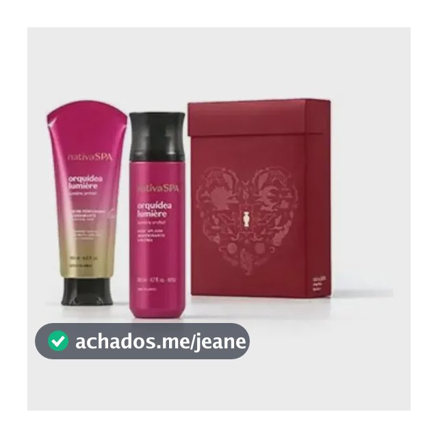 Kit Nativa Spa Orquídea Lumière Amor 2026 - O Boticário