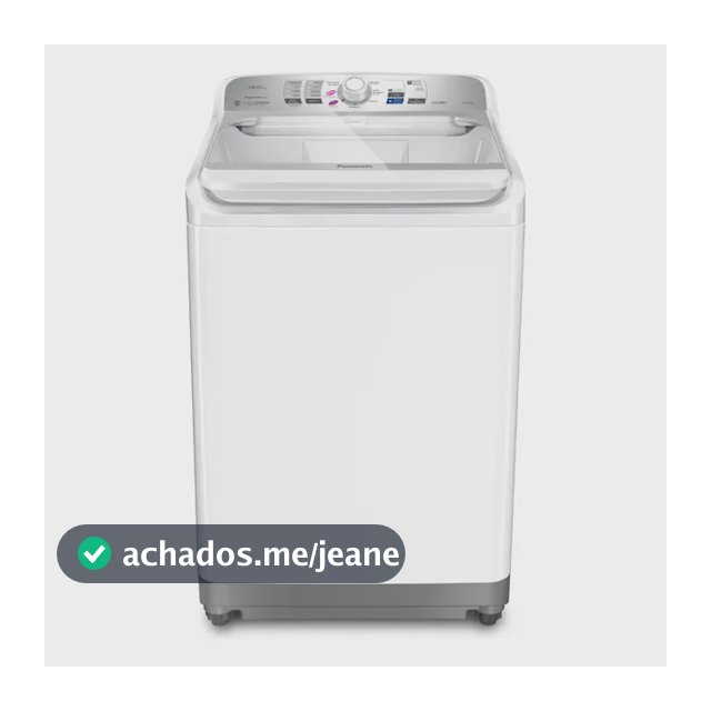 Máquina de lavar automática Panasonic 15kg Branca Na-f150b1w