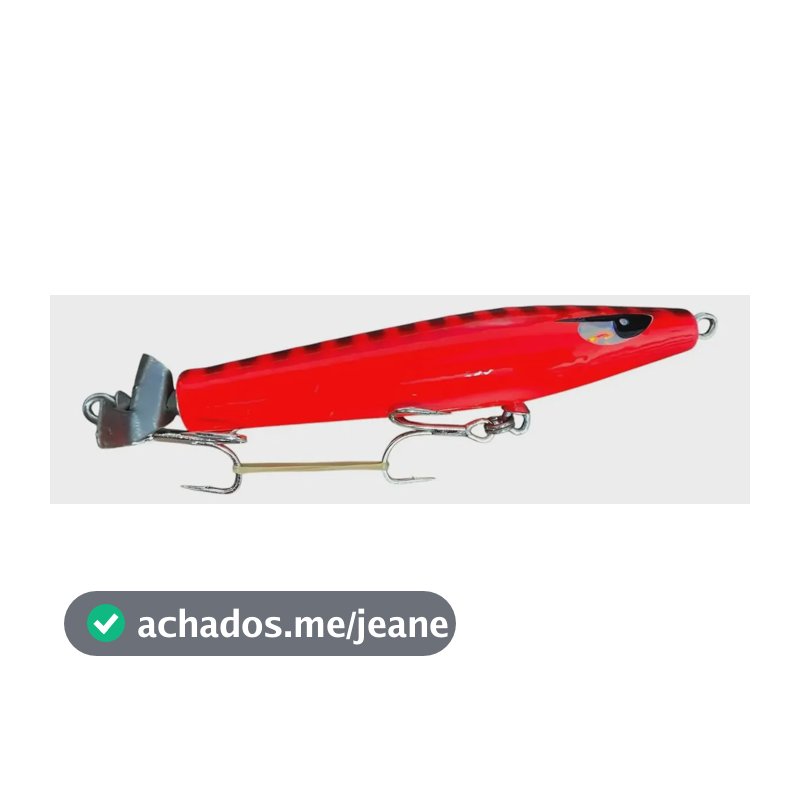 Isca Artificial Dojo Hélice Gringa 110 - 11 Cm - 26g Cor Bombeiro