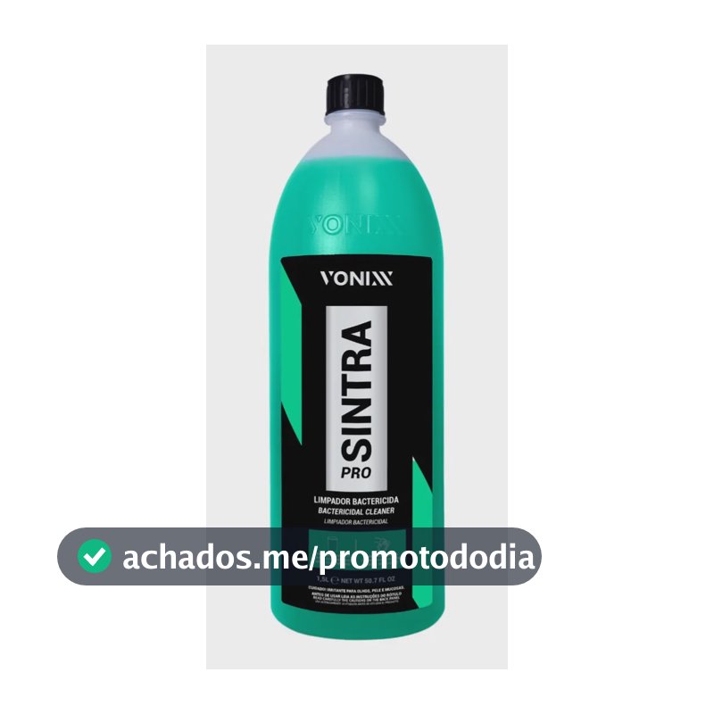 Sintra Pro Limpeza Interna De Veiculos Vonixx 1,5l