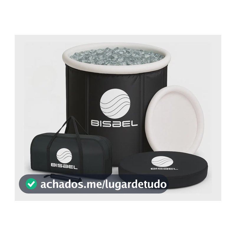 Banheira Piscina Imersao Gelo Crioterapia Recovery Bisbel 320l Premium - Tamanho Large