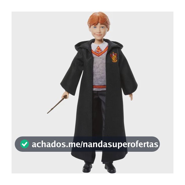 Boneco De Brinquedo Mattel Ron Weasley Harry Potter Com Vari