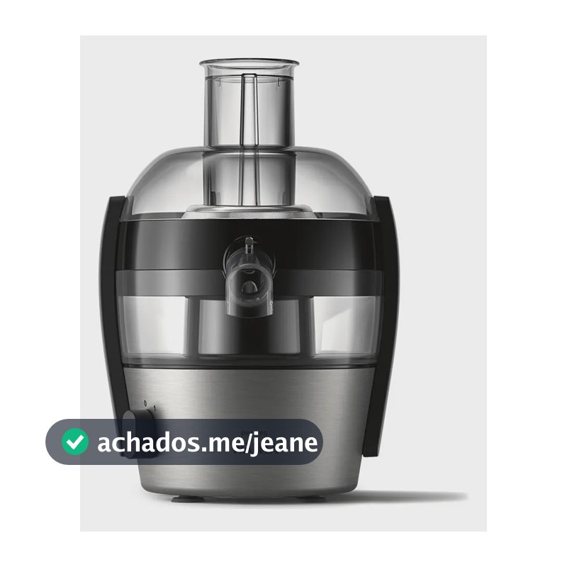 Centrífuga Viva Metal Philips Walita Ri1836 - Metal E Preta Cor Alumínio cinza 127V