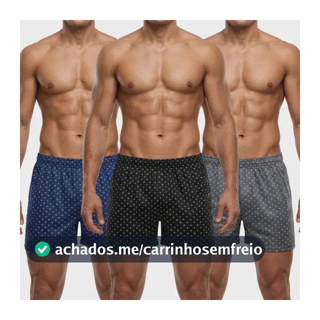 Kit 3 Samba Canção De Liganete Cueca Short Malha Fria Pijama