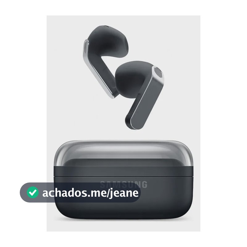 Samsung Galaxy Buds4, Fone De Ouvido Sem Fio, Áudio Hi-fi, Galaxy Ai, Gemini Preto