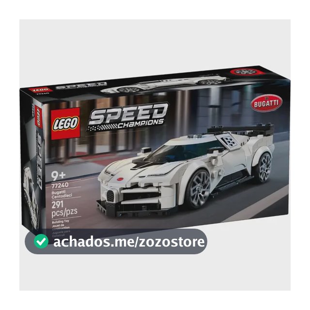 Lego® Speed Champions Hipercarro Bugatti Centodieci 77240 291 Lego Speed Champions