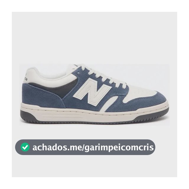 Tênis New Balance Original 480 Low Masculino Urbano Clássico