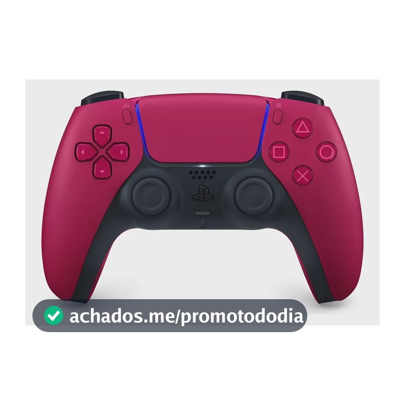 Controle Sem Fio Sony Playstation 5 Ps5 Cosmic Red Cosmic Red