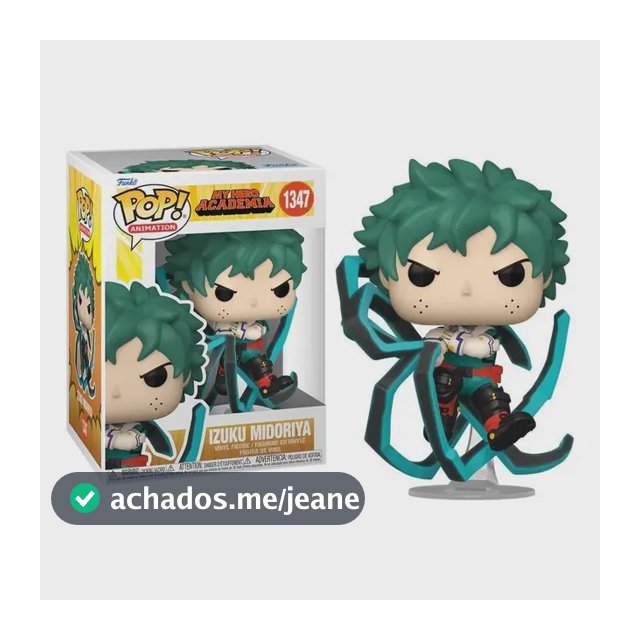 Funko Pop Boneco Anime My Hero Academia Midoriya Deku 1347