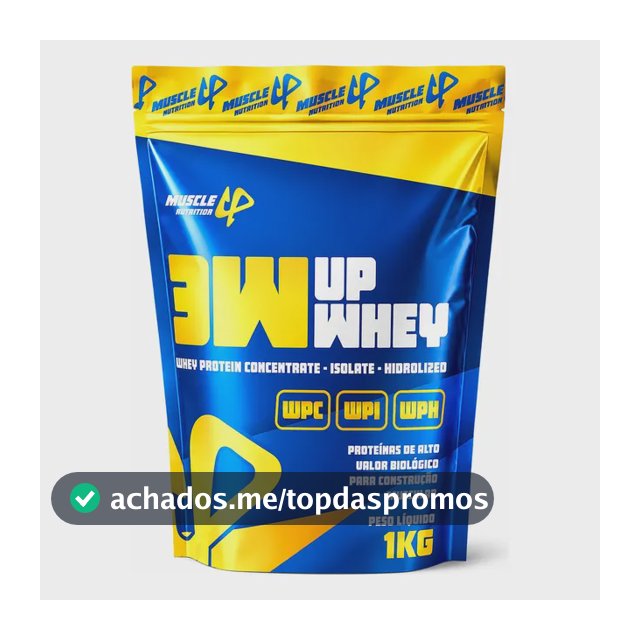 Whey Protein 3w 100% 24g De Proteína / Dose (30g) Muscle Up