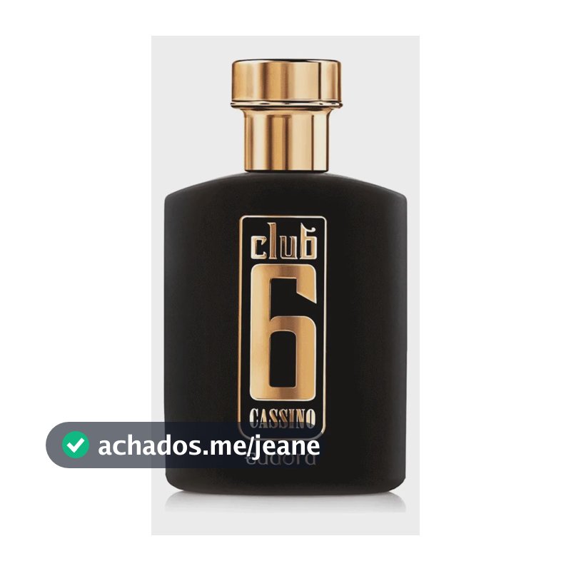 Eudora Club 6 Cassino Desodorante Colônia 95ml