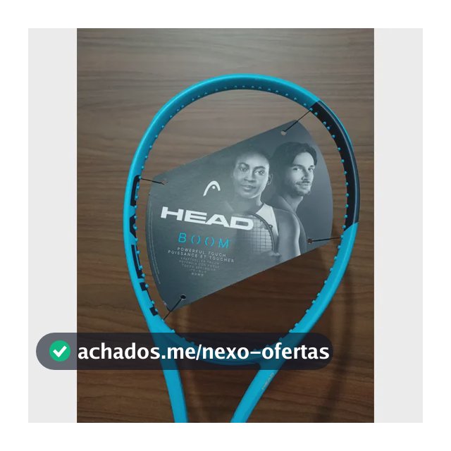 Raquete De Tênis Head Boom Mp, 295 G. Azul-celeste 4 3/8