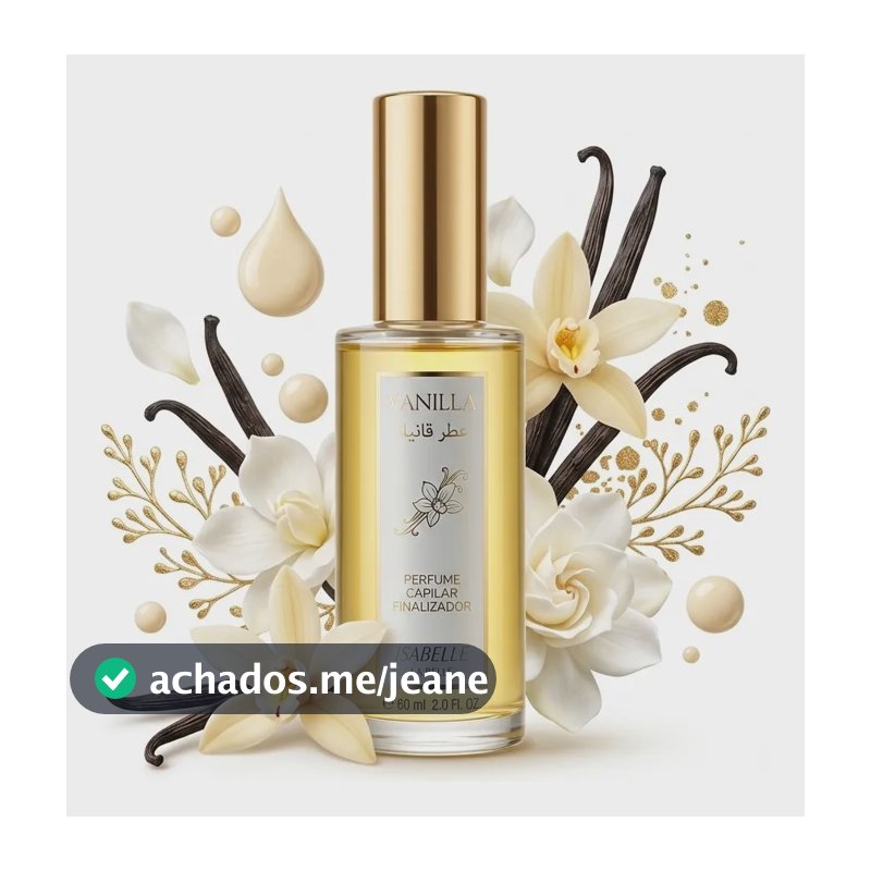Perfume De Cabelo Capilar Vanilla 60ml Árabe Isabelle