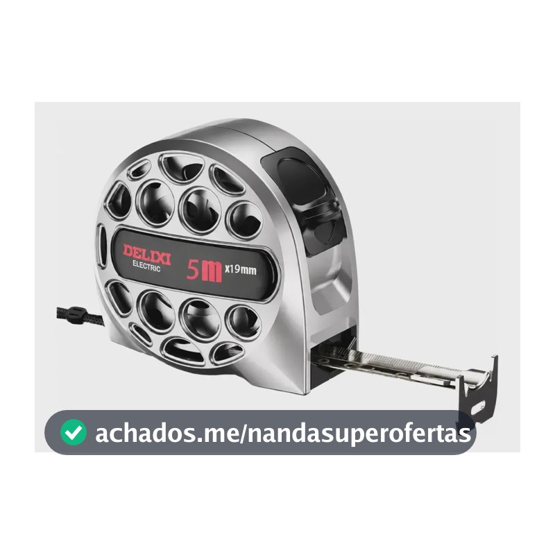 Trena Reforçada 5m Aço Inox Alta Precisão Anticorrosiva