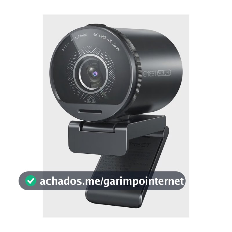 Emeet S800 HDR 4K 30FPS Webcams 1080P 60Fps Camera Para Pc Videoconferencia Con Microfone Para Live