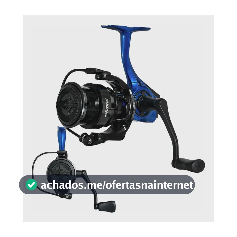 Molinete Marine Venator Gs 3000ss Carretel Raso Unibail 7rol