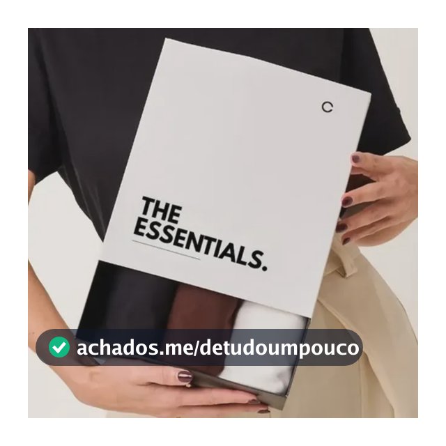 Kit 3 T-shirts Oversized Classic Algodão Cléa Store