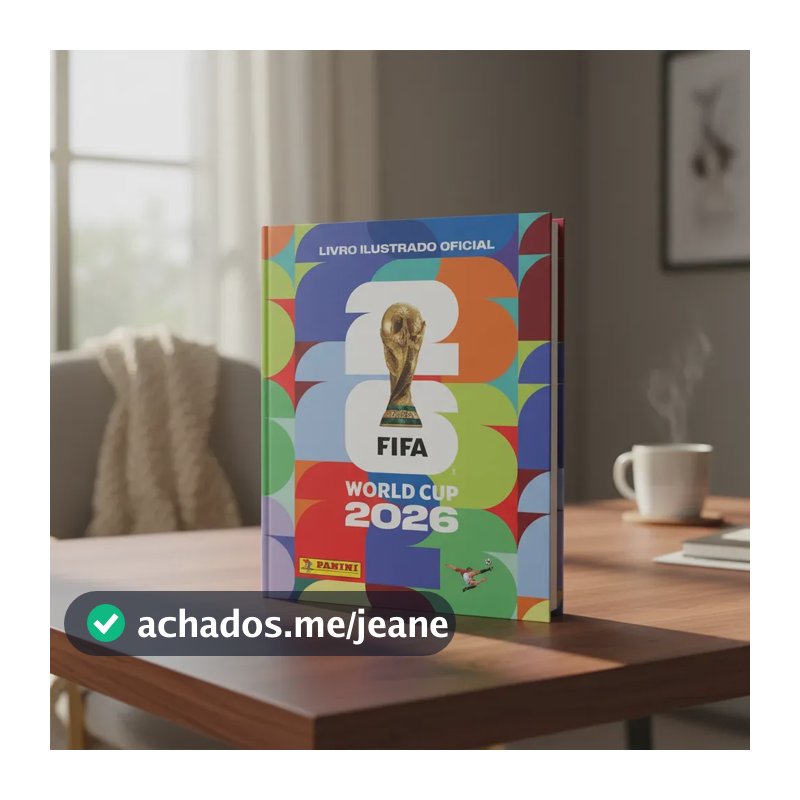 Copa do Mundo da Fifa 2026™ Álbum de figurinhas Capa Dura Fifa World Cup 2026™ - Panini - Capa Dura