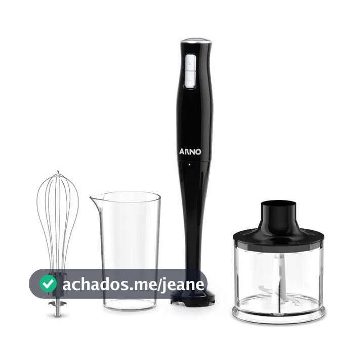 Mixer Arno Turbomix Pro 3 Em 1 Cor Preto 127v MX31
