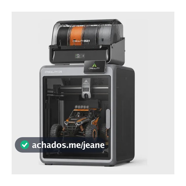 Creality K2 Combo Impressora 3d Cfs Multicolor 260x260x260mm 127/220v Preto