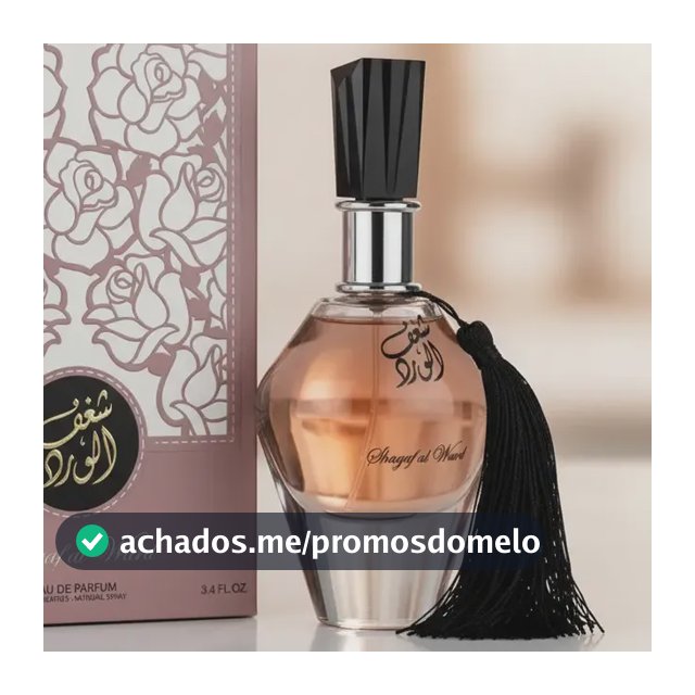 Perfume Shagaf Al Ward Eau De Parfum 100ml Lacrado/original