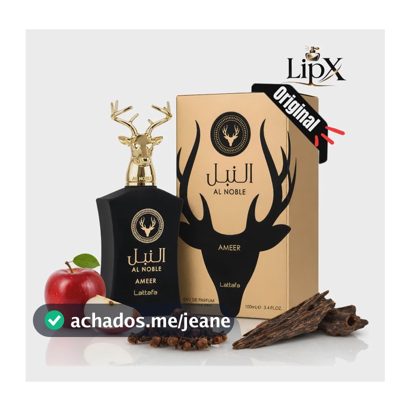 Perfume Árabe Masculino Lattafa Al Noble Ameer Edp 100 Ml