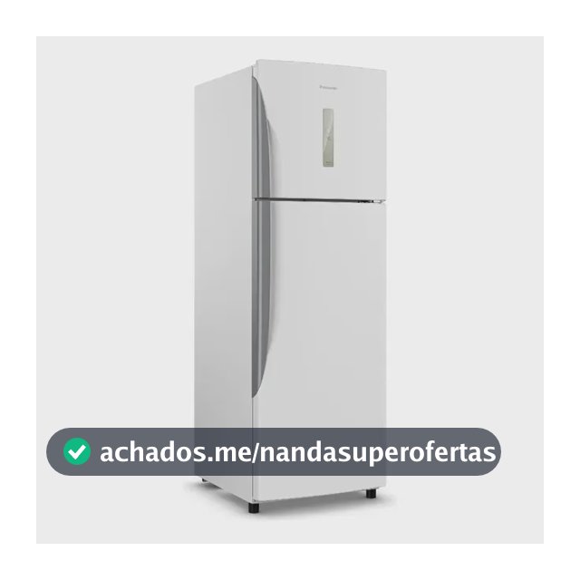 Refrigerador Panasonic 391l Branco Nr-bt41pd2w Branco