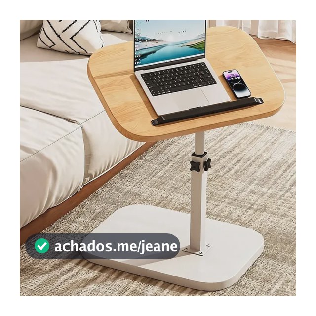 Mesa Lateral Ajustável Para Computador, Mesa De Café